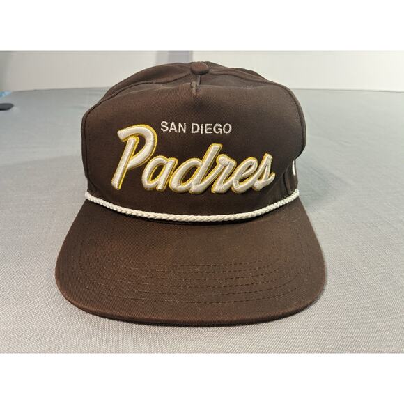 ’47 Other - San Diego Padres ’47 Brand Rope Snapback Brown MLB Baseball Hat Cap